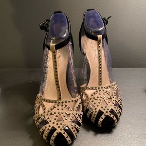 Anne Marie Studded Strappy heels